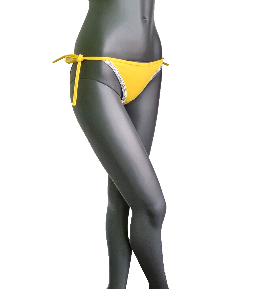 Calvin Klein Bikinihose yellow brazilian half string Gr.L