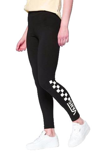 Vans Leggings Chalkboard Damen Schwarz Sport Freizeit Gr.XS