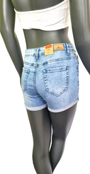 Zeige Bild Laulia Sexy HotPants Jeansshorts Longzipper used Look stretch Gr.S/34,36 3