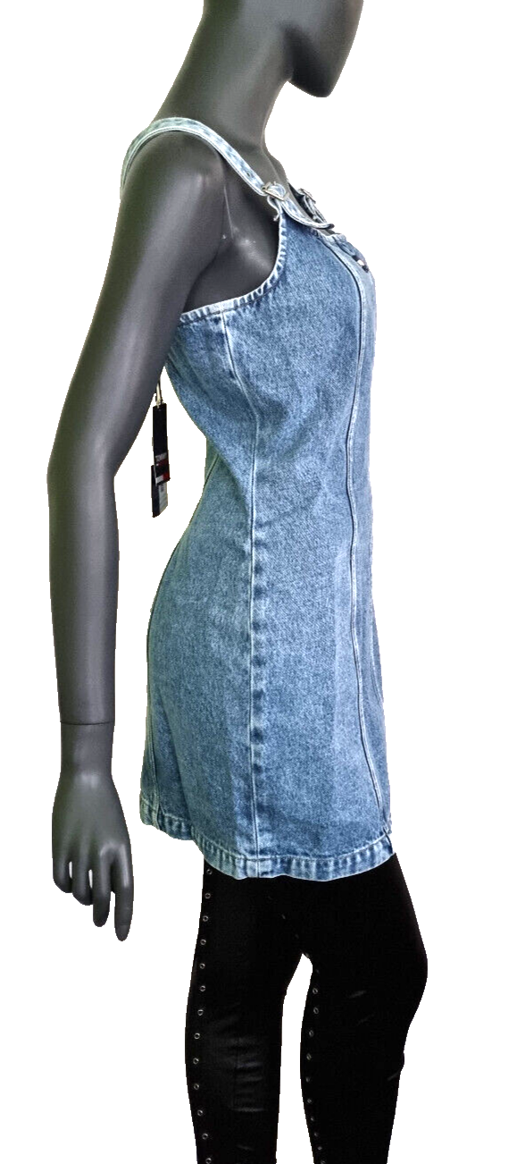 Tommy Hilfiger Buckle Mini Dress Jeanskleid Gr.40
