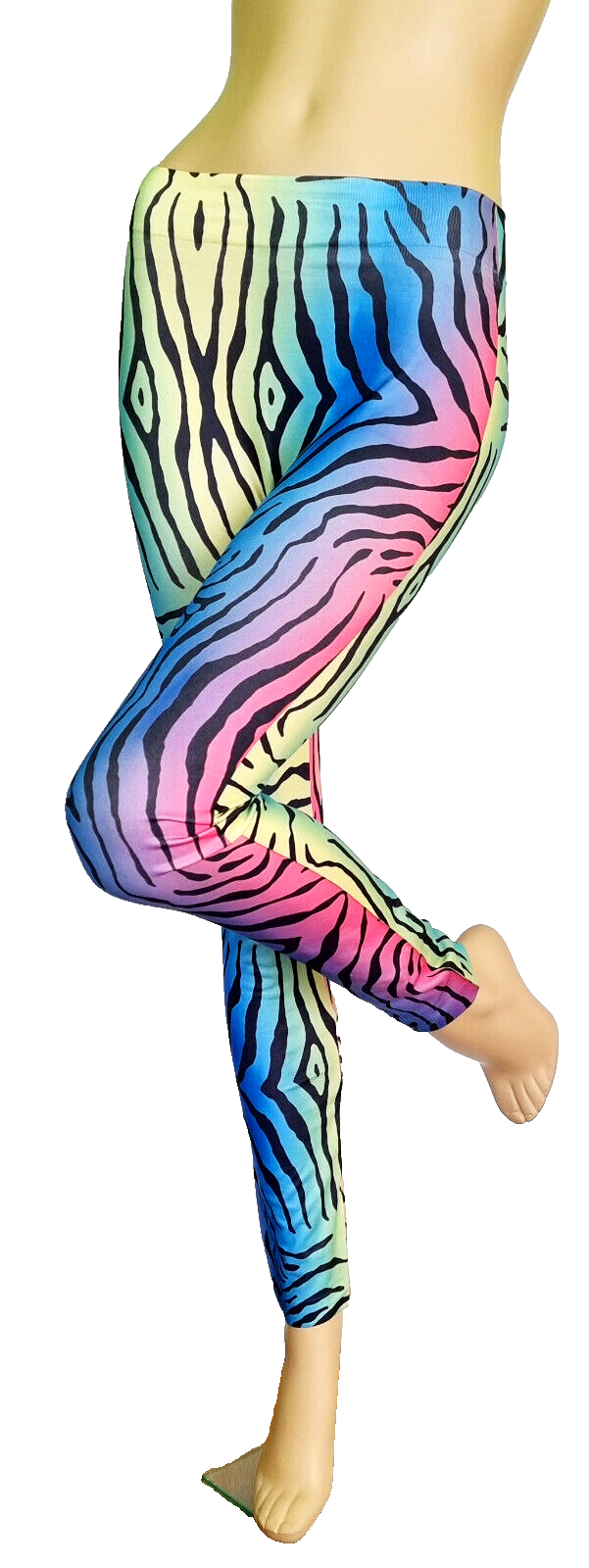 Leggings Zebra Rainbow multicolor Gr.34/36