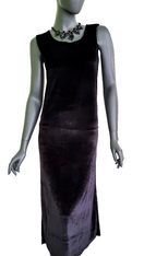 Zeige Bild Anthony Mark Hankins Samtkleid Vintage Grösse 3XL 2