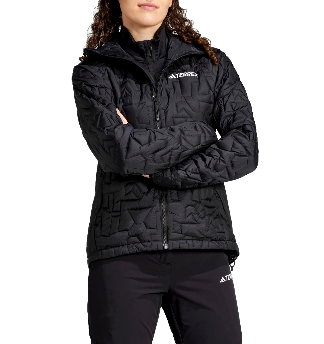 Adidas TERREX-Steppjacke m.PrimaLoft® Isolation, schwarz Gr.L