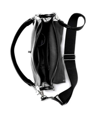 Tasche mit Nieten schwarz Handtasche Schultertasche