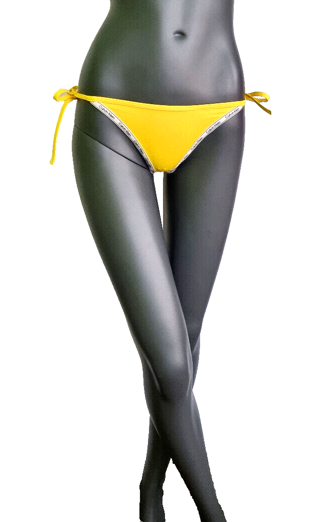 Calvin Klein Bikinihose yellow brazilian half string Gr.M