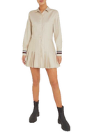 Zeige Bild Tommy Hilfiger GLOBAL SHORT DRESS - Blusenkleid - classic beige Gr. 40 3