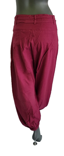 Zeige Bild Haremshose Pumphose Aladinhose Pluderhose Yoga Goa Sarouel Baggy bordeaux 38/40 3
