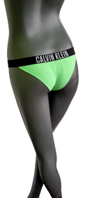 Zeige Bild Calvin Klein Bikinihose Ultra Green brazilian half string Gr.L/38 4