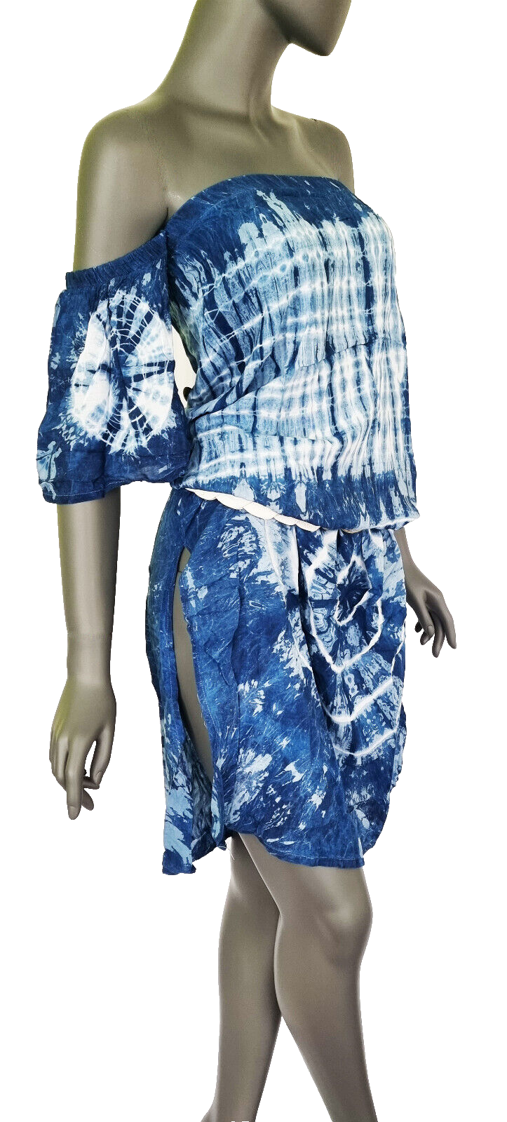 Batikkleid Kombitalent Tunika Rock Strandkleid Partylook Boho Hippie Gr.34-38