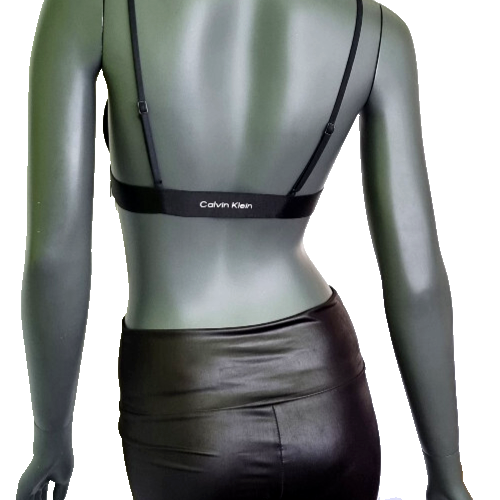 Calvin Klein Bikinioberteil Triangel schwarz push up Gr.XS  Cup A/B