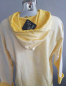 Zeige Bild Luna Italy Oversize Shirt asymetrisch Gr.36-40 sonnengelb Silverprint 3