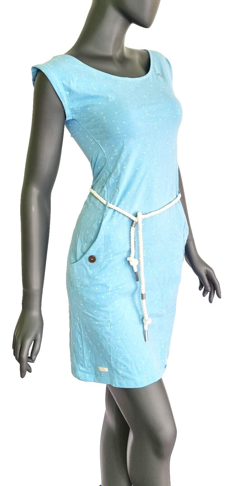 Ragwear Sommerkleid Tagg Marina Anker  Strand Urlaub Gr. XS-XXL