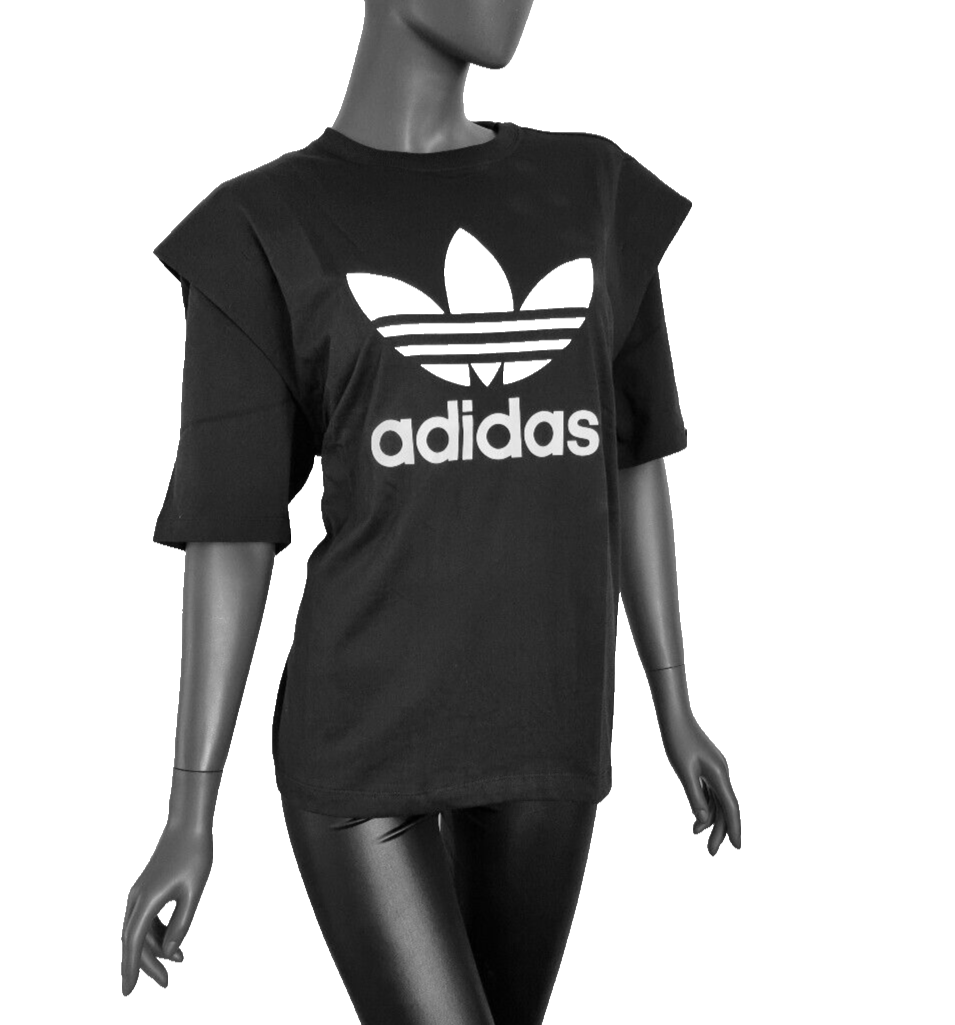 Adidas 2 Teiler Trefoil oversized cut IC7203 violett Gr.M
