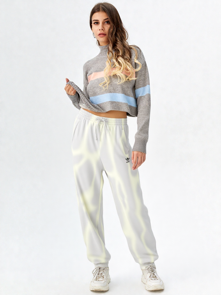 Adidas Sweathose Water greone wide leg Gr.L /42-44