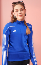 Zeige Bild Adidas Youth 23 League Training Top unisex royalblau Longsleeve Gr.176 3