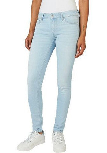 PEPE JEANS  SOHO  Mid Waist Skinny  hellblau W31 L32