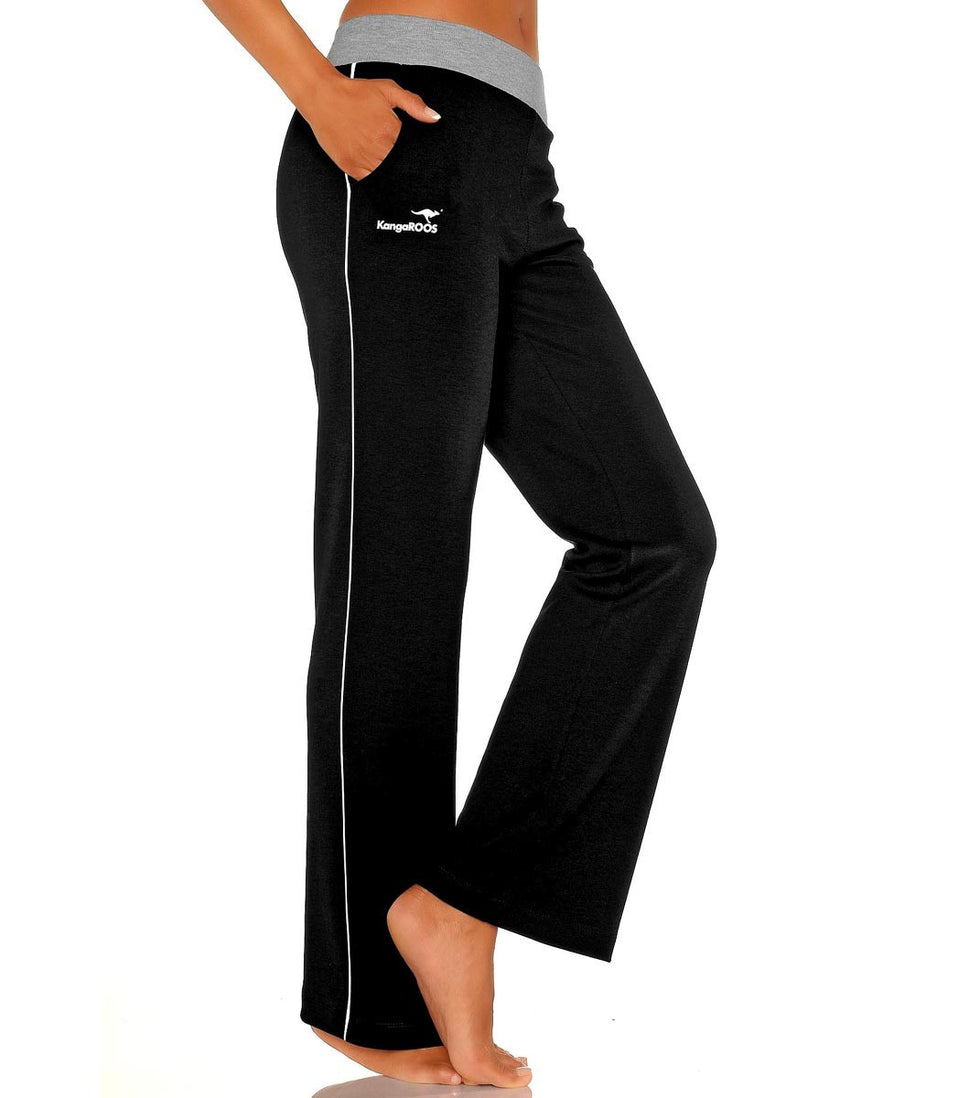 KangaRoos Sweathose schwarz Freizeitpants Gr.38/40