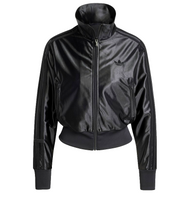 Adidas Originals Firebird Fitted Damen Jacke schwarz glänzend Gr.L/ 40