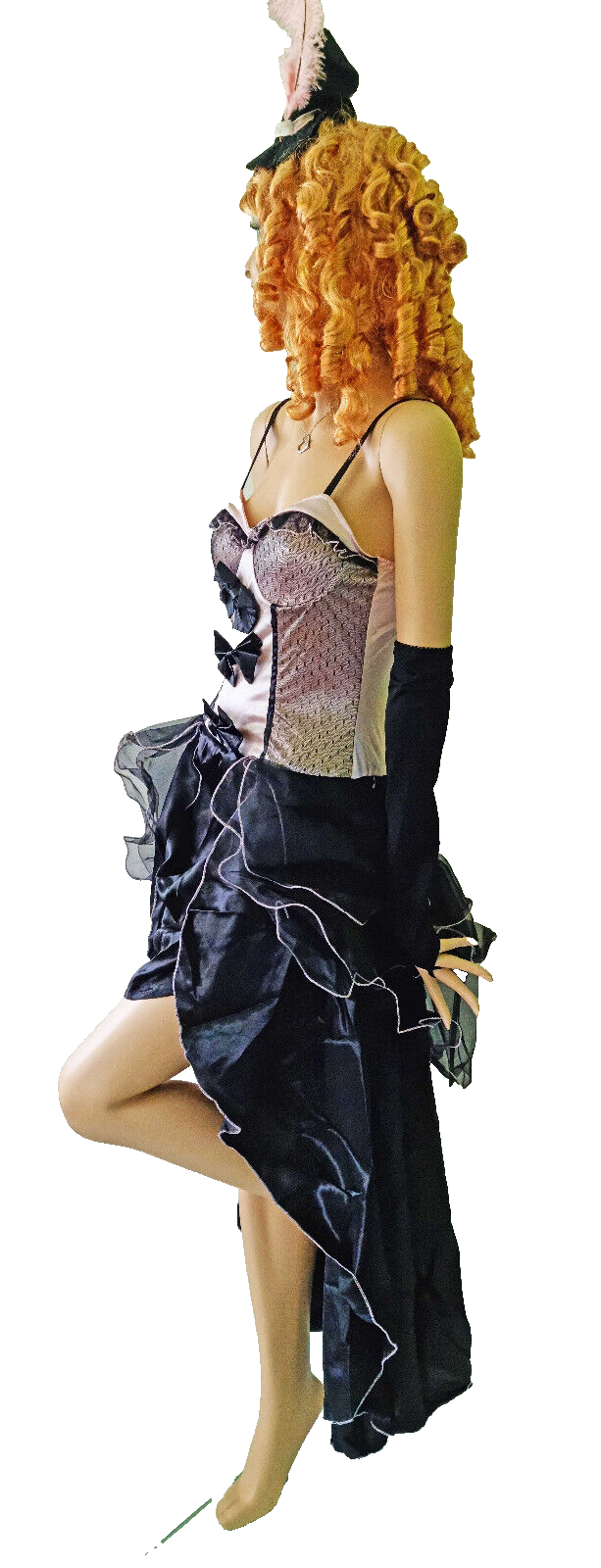 Faschingskostüm Karneval Can Can Girl Gr.34/36