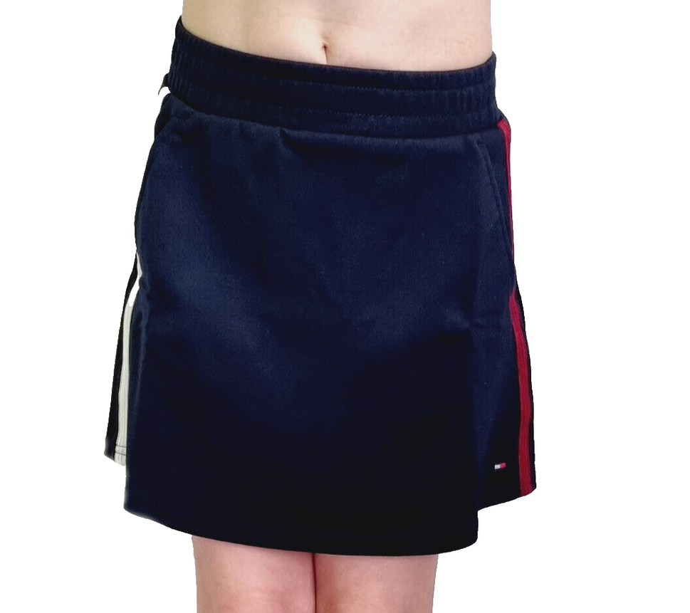 Tommy Hilfiger Mädchen Rock Global Stripe Punto Skater Skirt Gr. 128/134