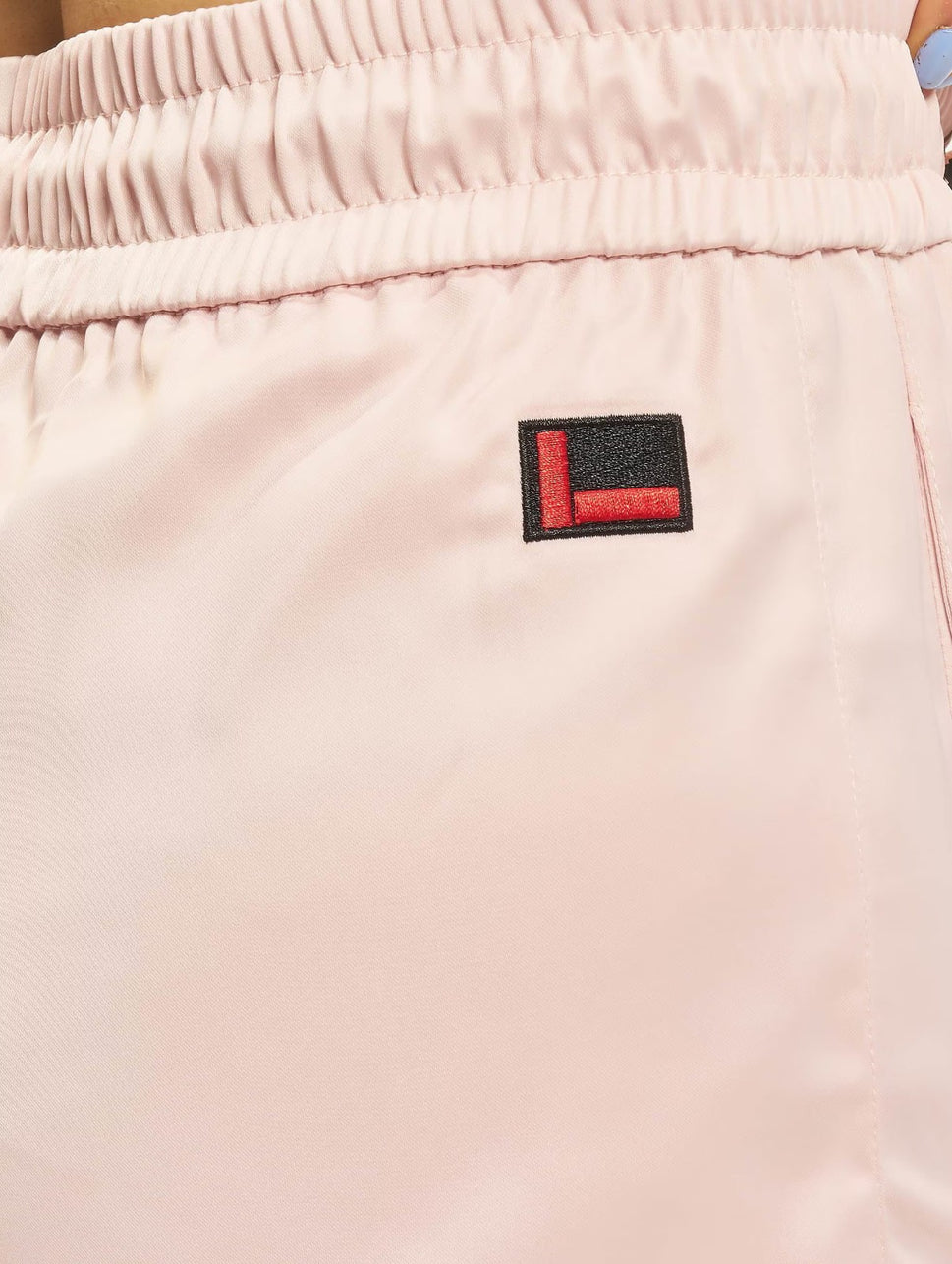 Fubu Corporate Satin Baggy Freizeithose rosé Gr. M,XL