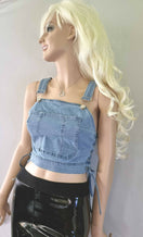 Zeige Bild Sexy Jeanstop Schnürung  Gr.34-40 3