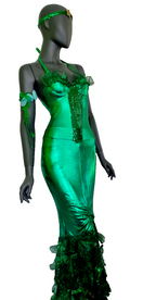 Zeige Bild Faschingskostüm Karneval Nixe Meerjungfrau Sirene grün Gr.34/36 2