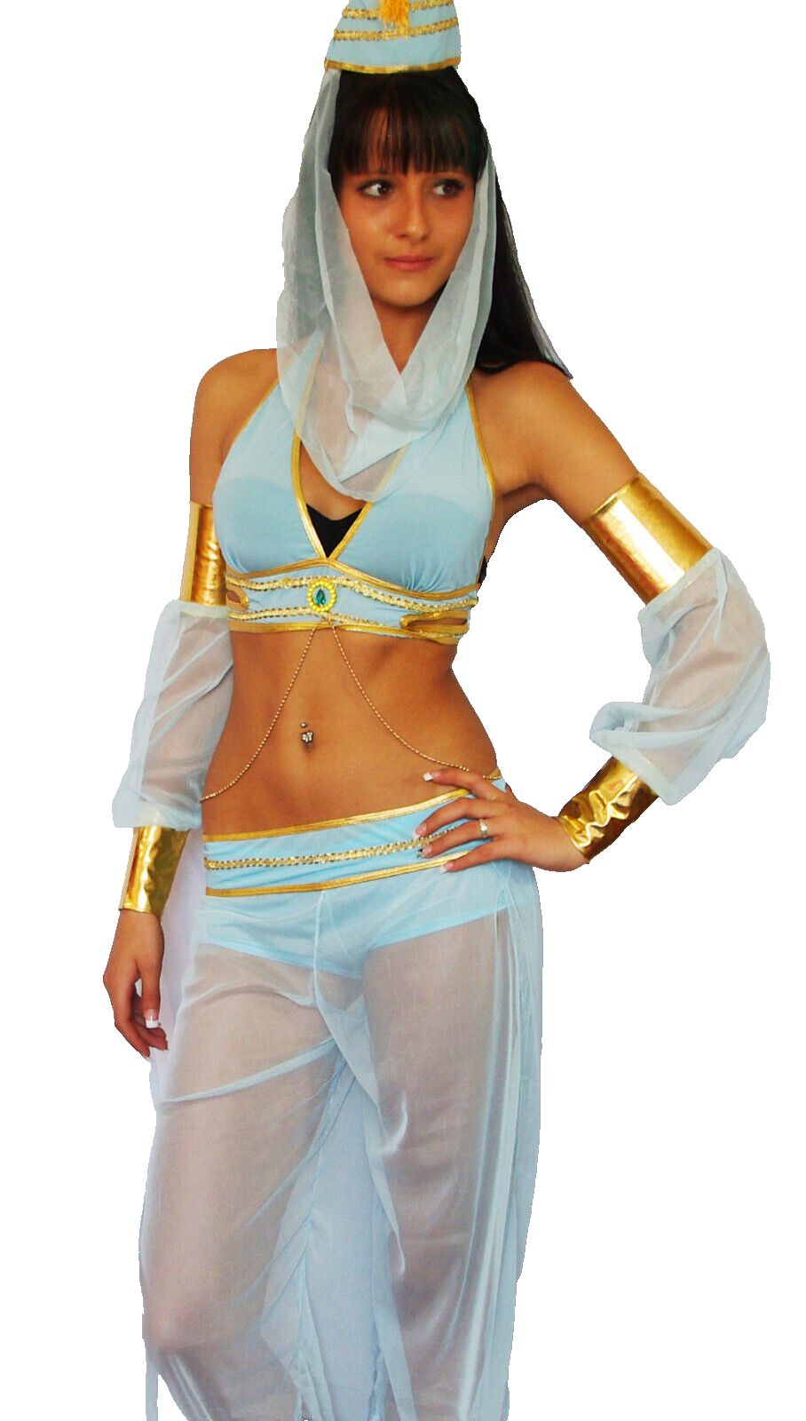 Faschingskostüm Karneval Belly Dancer Haremsdame Bauchtänzerin Gr.34/36